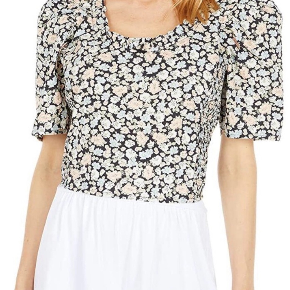 Louise Smocked Top in Vanessa Floral Size small new with tags - Picture 3 of 13